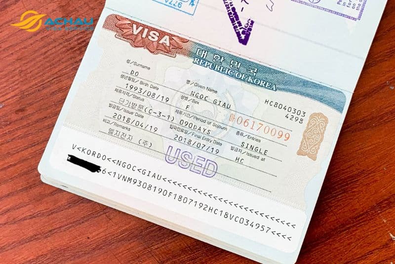 Thời gian xin visa Hàn Quốc mất bao lâu?