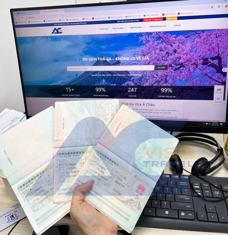 Visa Trung Quốc 1 Năm Nhiều Lần: Điều Kiện & Thủ Tục Mới Nhất